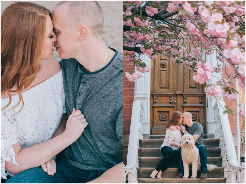 PattengalePhotography WashingtonDC LogansCircle BlagdenAlley CherryBlossoms FDR EngagementSession Co 4