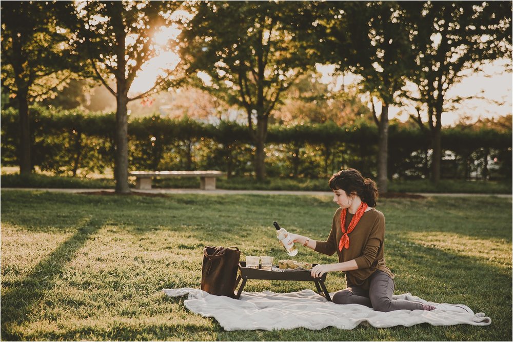 PattengalePhotography FallPicnic Dinner WeekendWear ForestPark ArtMuseum StLouis Missouri Photograph 2