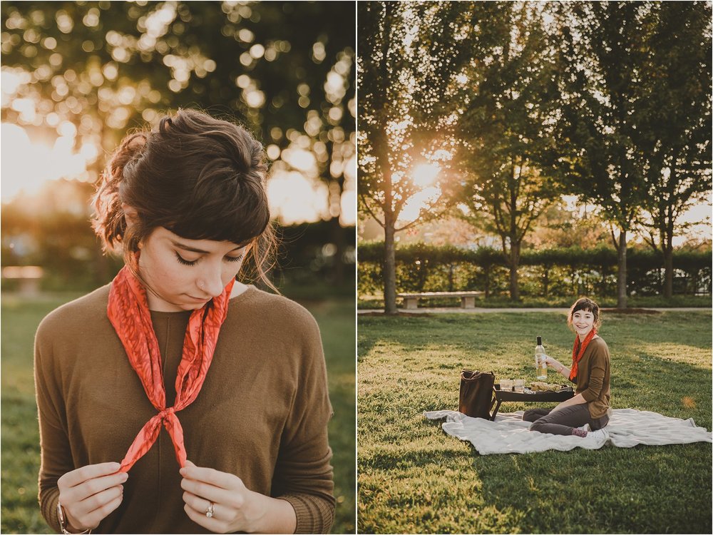 PattengalePhotography FallPicnic Dinner WeekendWear ForestPark ArtMuseum StLouis Missouri Photograph 3