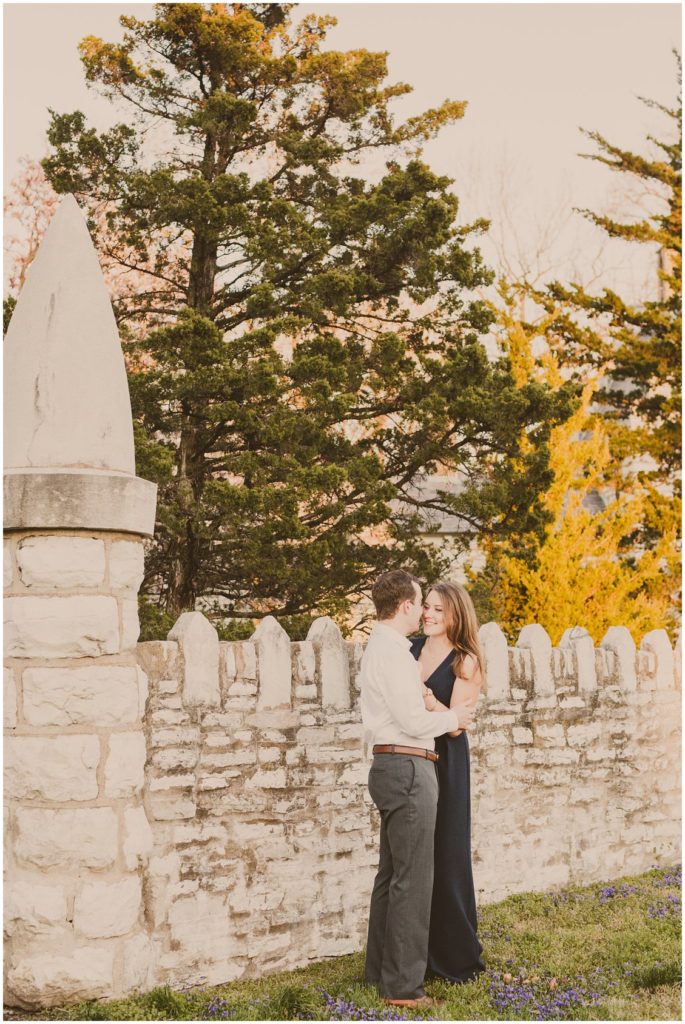 Springtime Tower Grove Engagement Photography by Pattengale