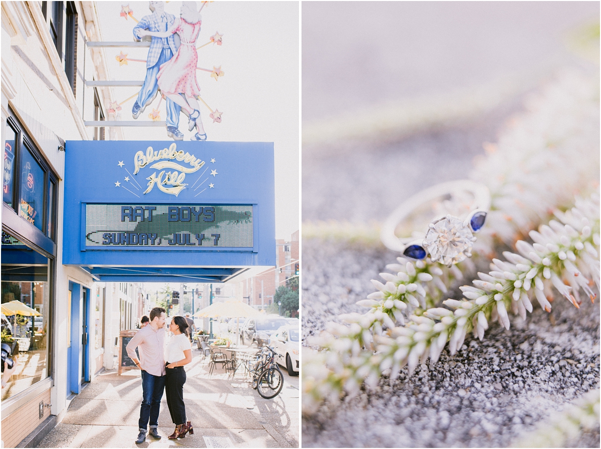 Pattengale Photography romantic stylish engagement session blueberry hill delmar loop forest park stlouis MadelaineHenry 0006