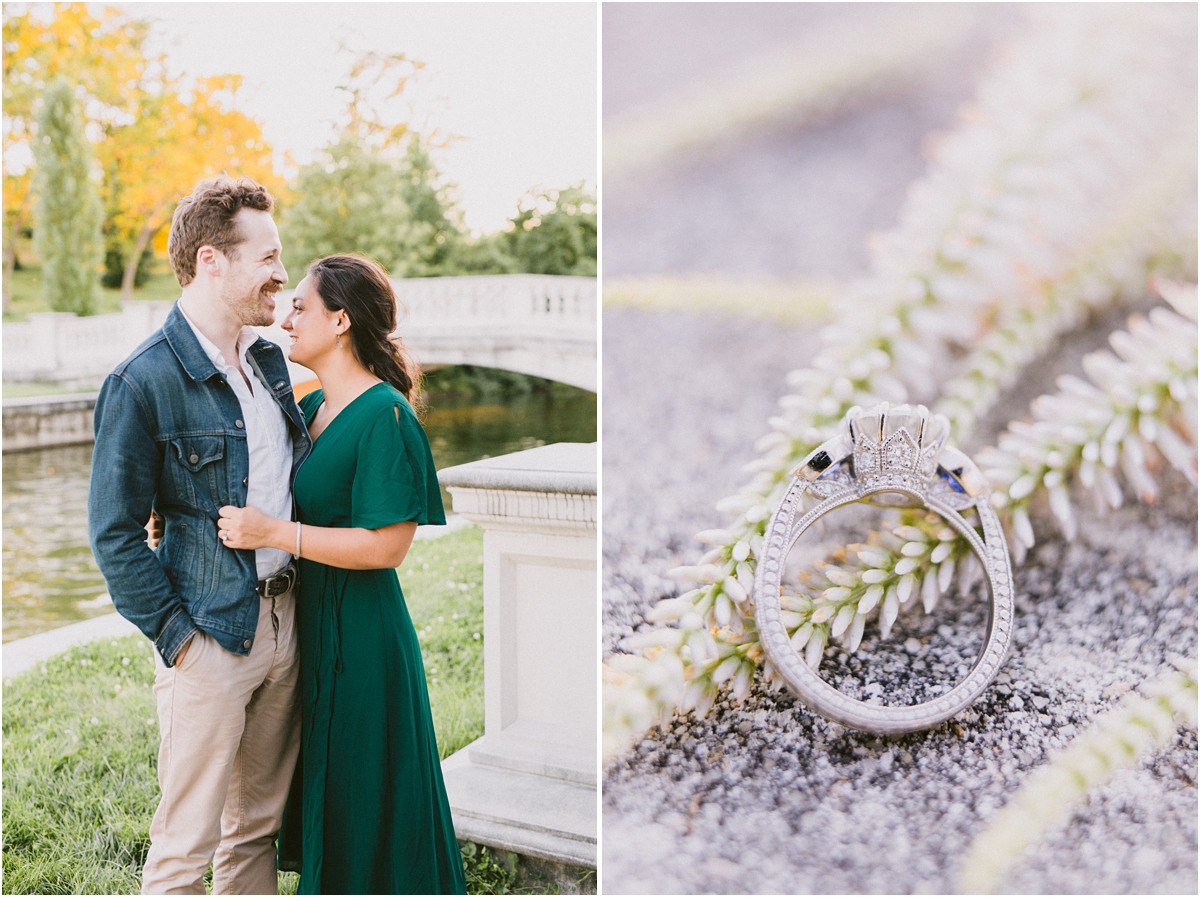 Pattengale Photography romantic stylish engagement session blueberry hill delmar loop forest park stlouis MadelaineHenry 0010