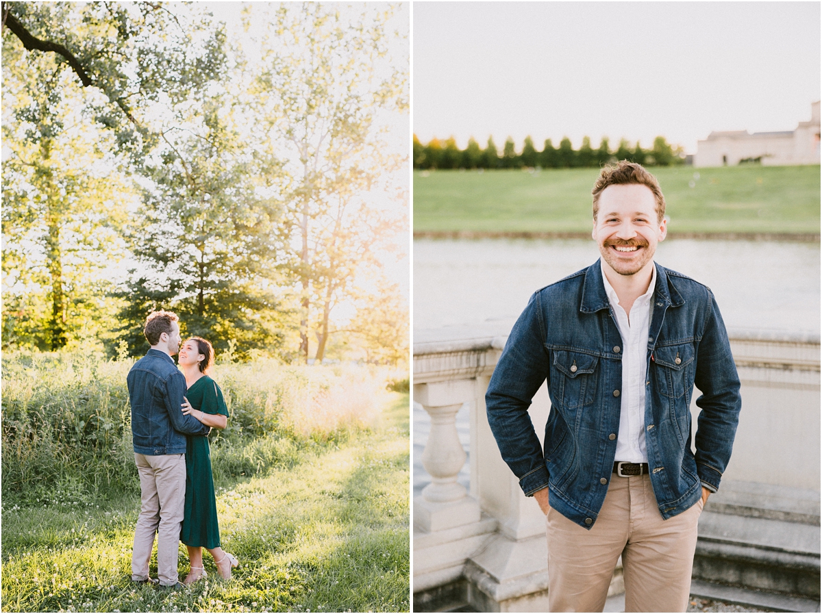 Pattengale Photography romantic stylish engagement session blueberry hill delmar loop forest park stlouis MadelaineHenry 0012