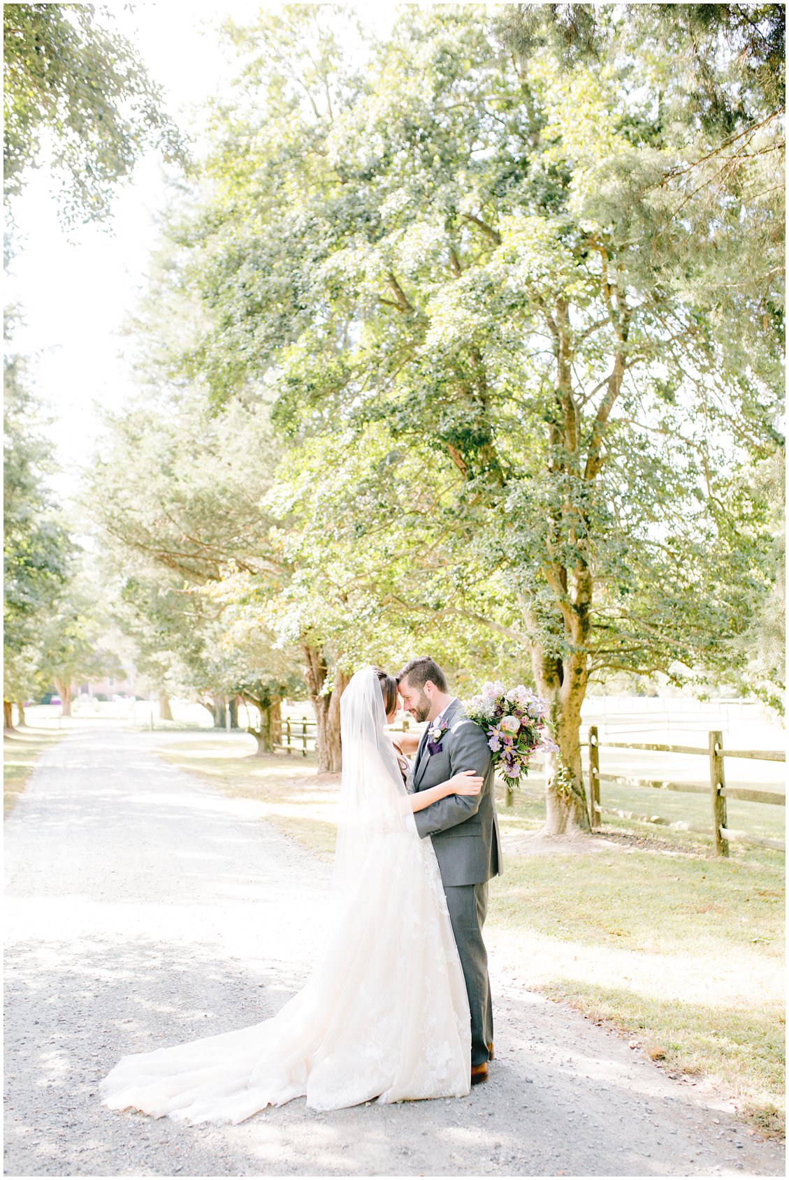 Intimate outdoor wedding in Richmond Virginia captured by Tara & Stephen of Pattengale Photography