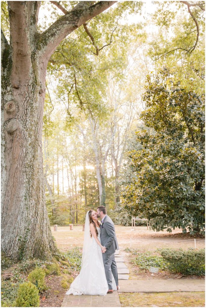 Intimate outdoor wedding at Seven Springs Farm & Manor by Tara & Stephen of Pattengale Photography