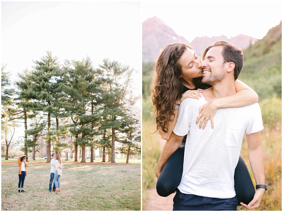 St Louis wedding photographer traveling to the Maroon Bells in Aspen Colorado and working from home