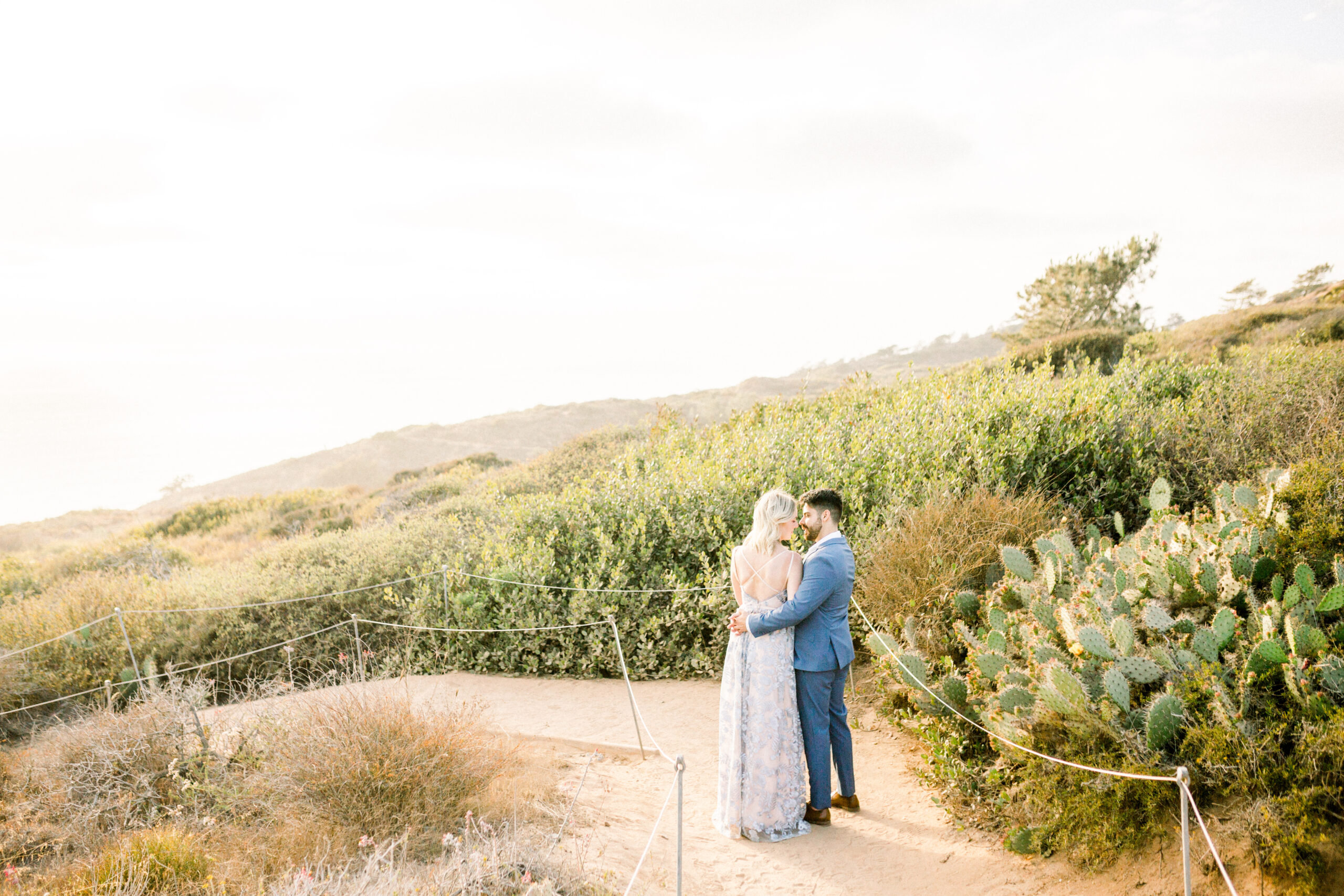Kirsten & Ben couples engagement session at Torrey Pines by Pattengale Photography in San Diego California