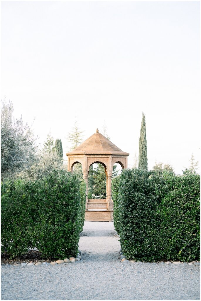 Curated Gardens at Allegretto Vineyard Luxury Wedding Venue & Boutique Hotel in Paso Robles California