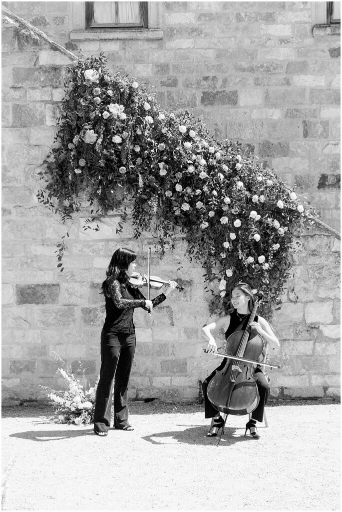 Live Ceremony Musicians at Sunstone Winery Villa Wedding Venue