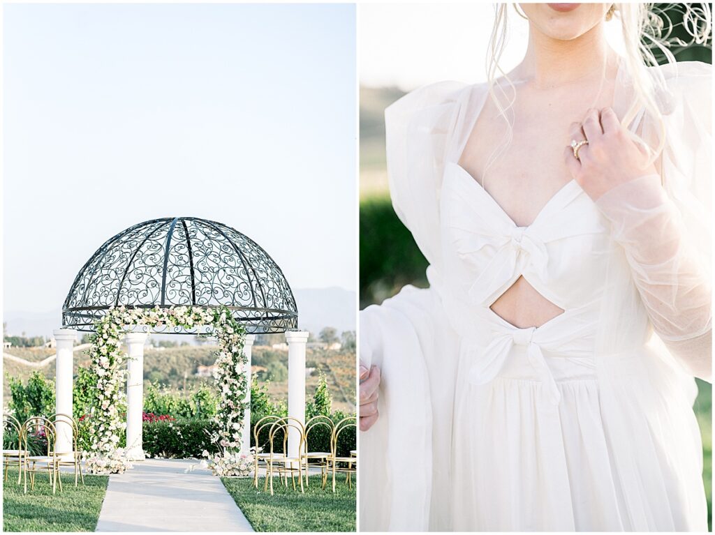 Lihi Hod wedding dress at gorgeous Temecula wedding venue