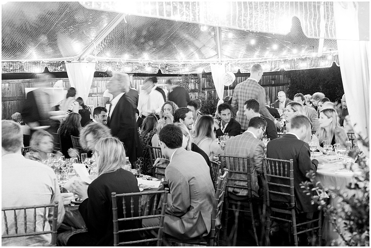 Tented Wedding Reception in Long Island New York captured by LA photographer Pattengale Photography