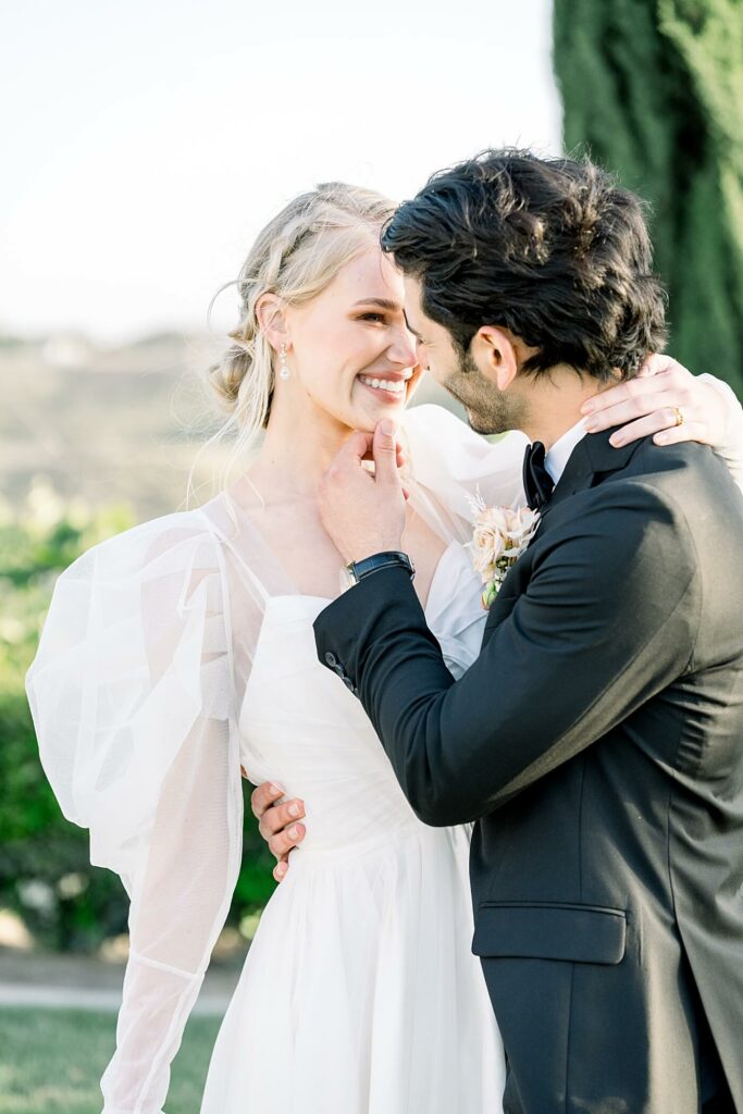 Southern California Wedding Photographer and Lihli Hod Wedding Gown