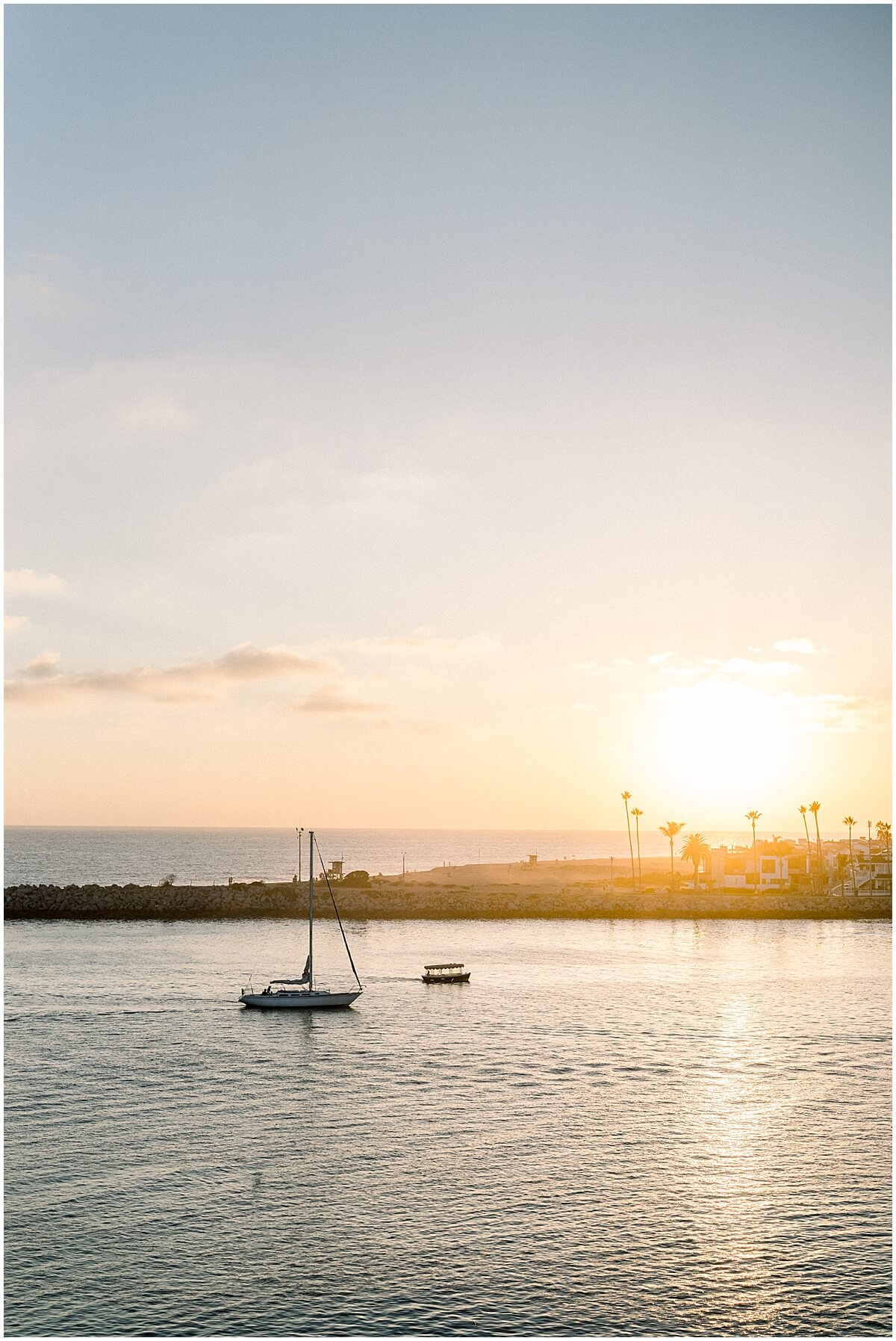 Balboa Island Sailboat yacht welcome party