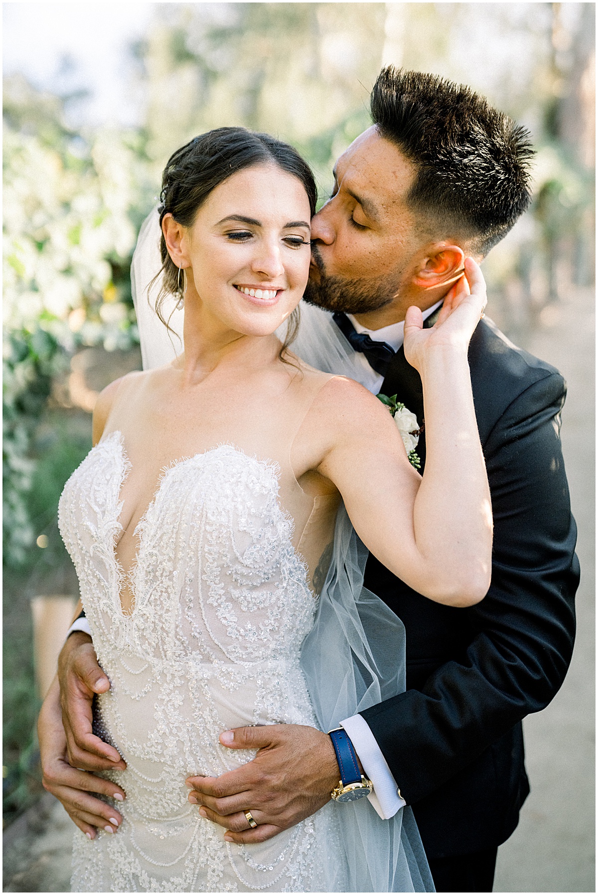 From Sobriety to Celebration - Mariah & Raul's Romantic Outdoor Wedding ...